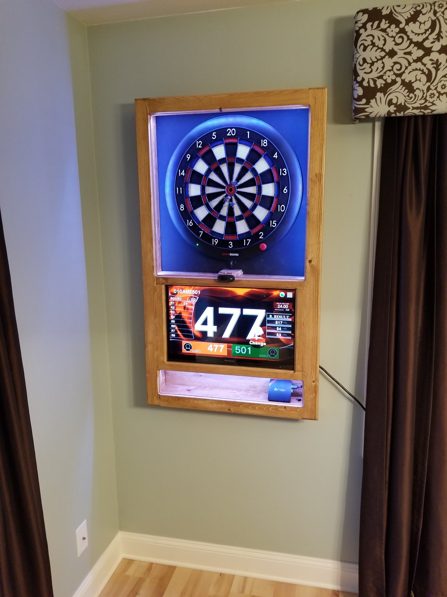 Maverick Dart Board Cabinet