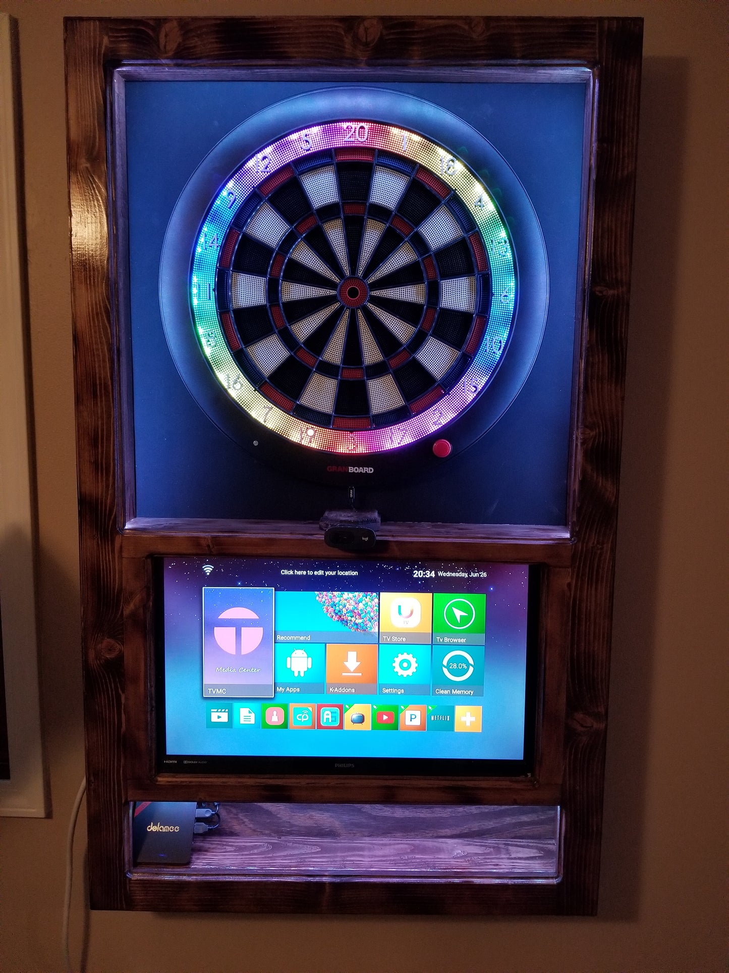 Maverick Dart Board Cabinet