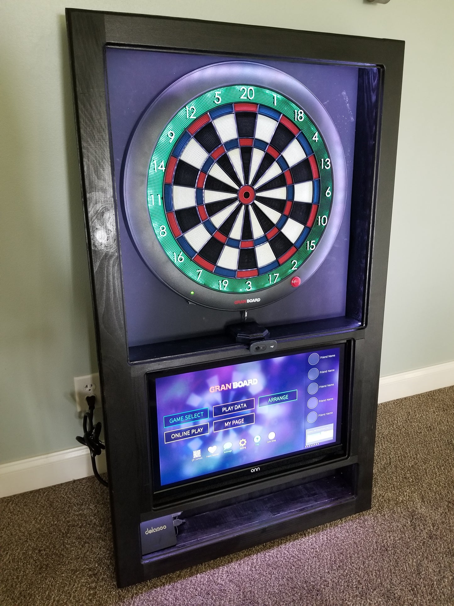 Maverick Dart Board Cabinet