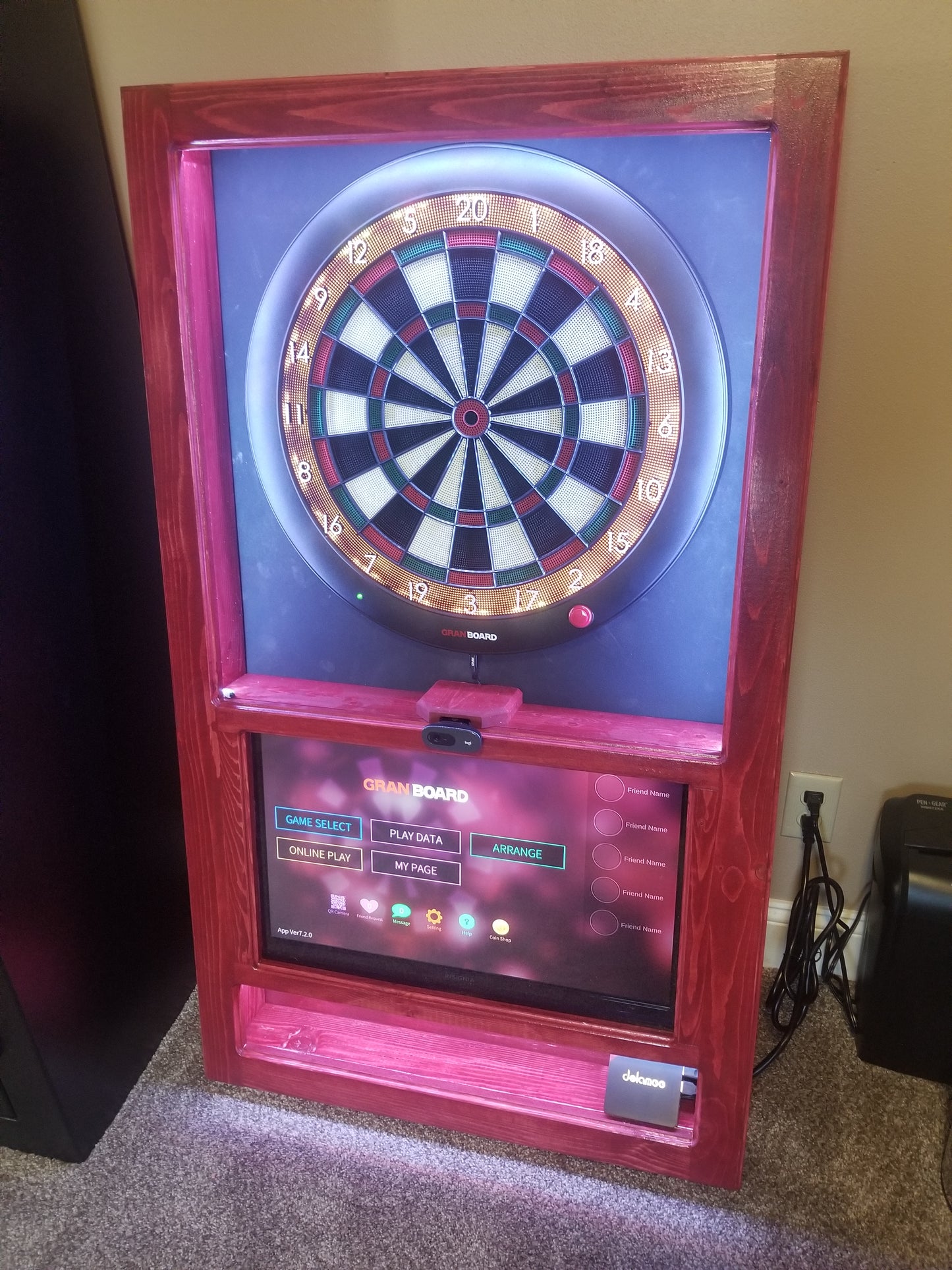 Maverick Dart Board Cabinet