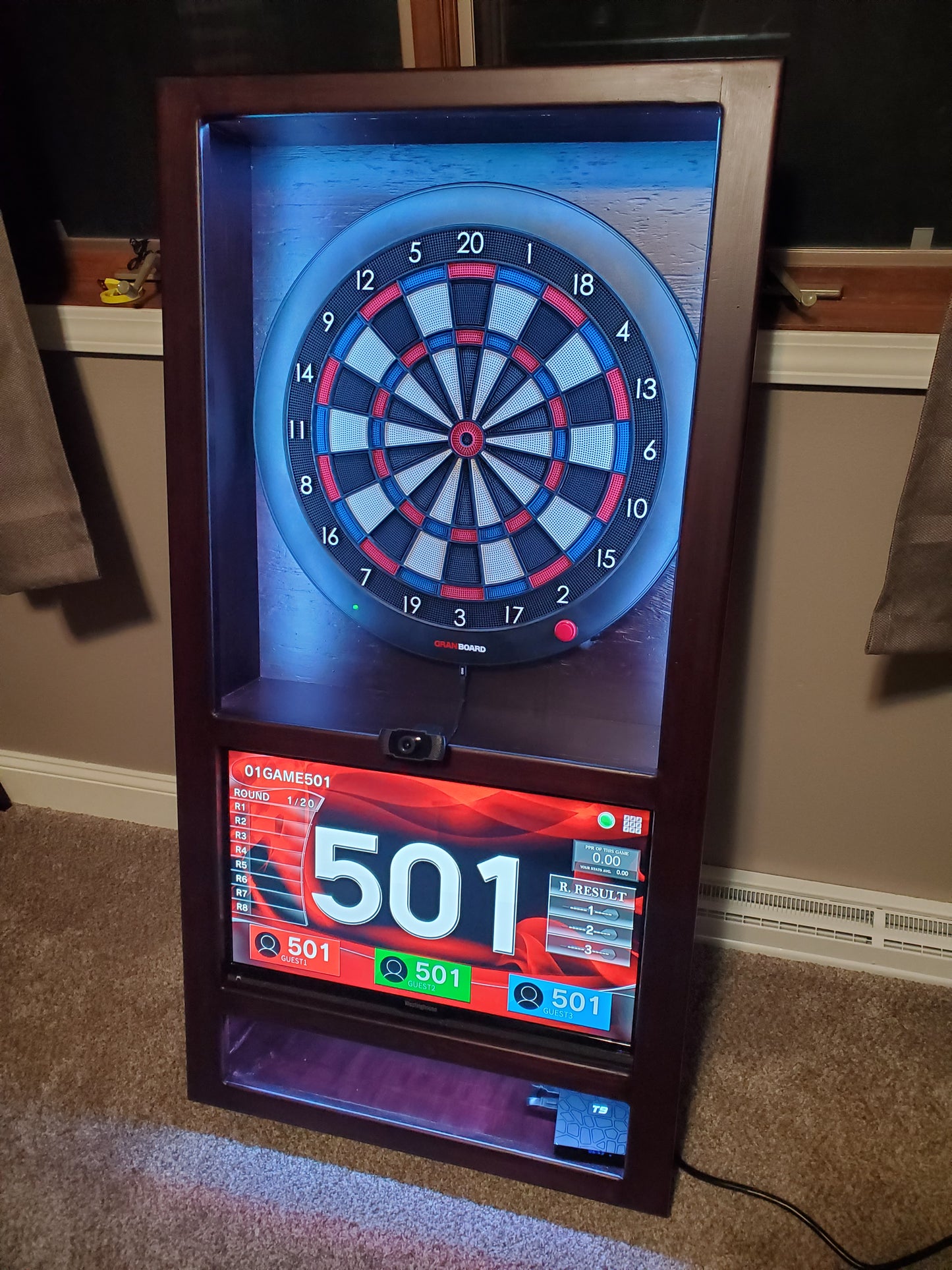 Maverick Dart Board Cabinet