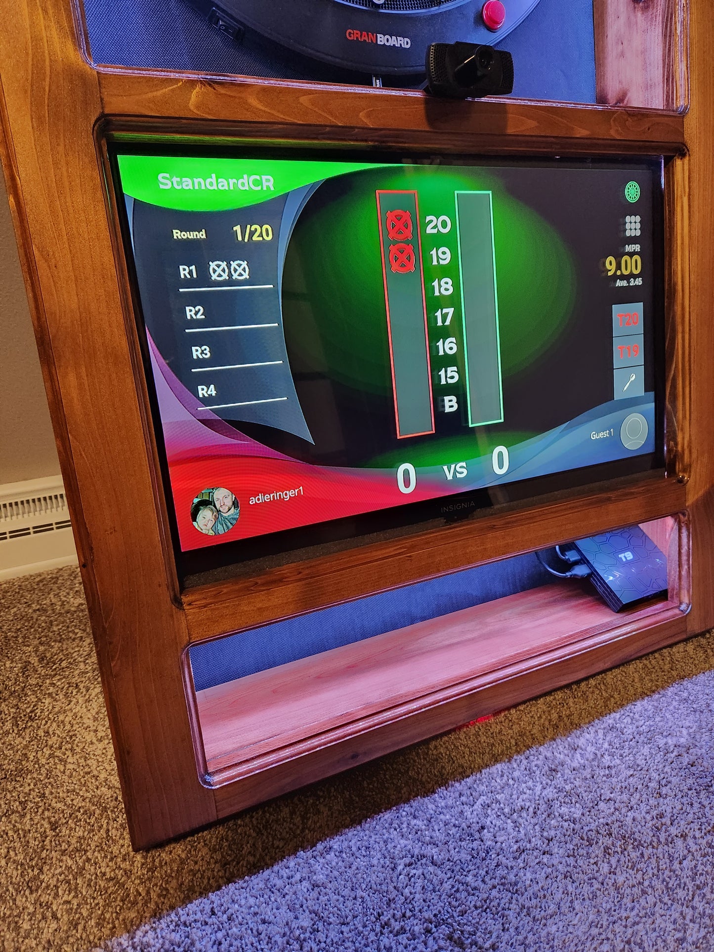 Maverick Dart Board Cabinet