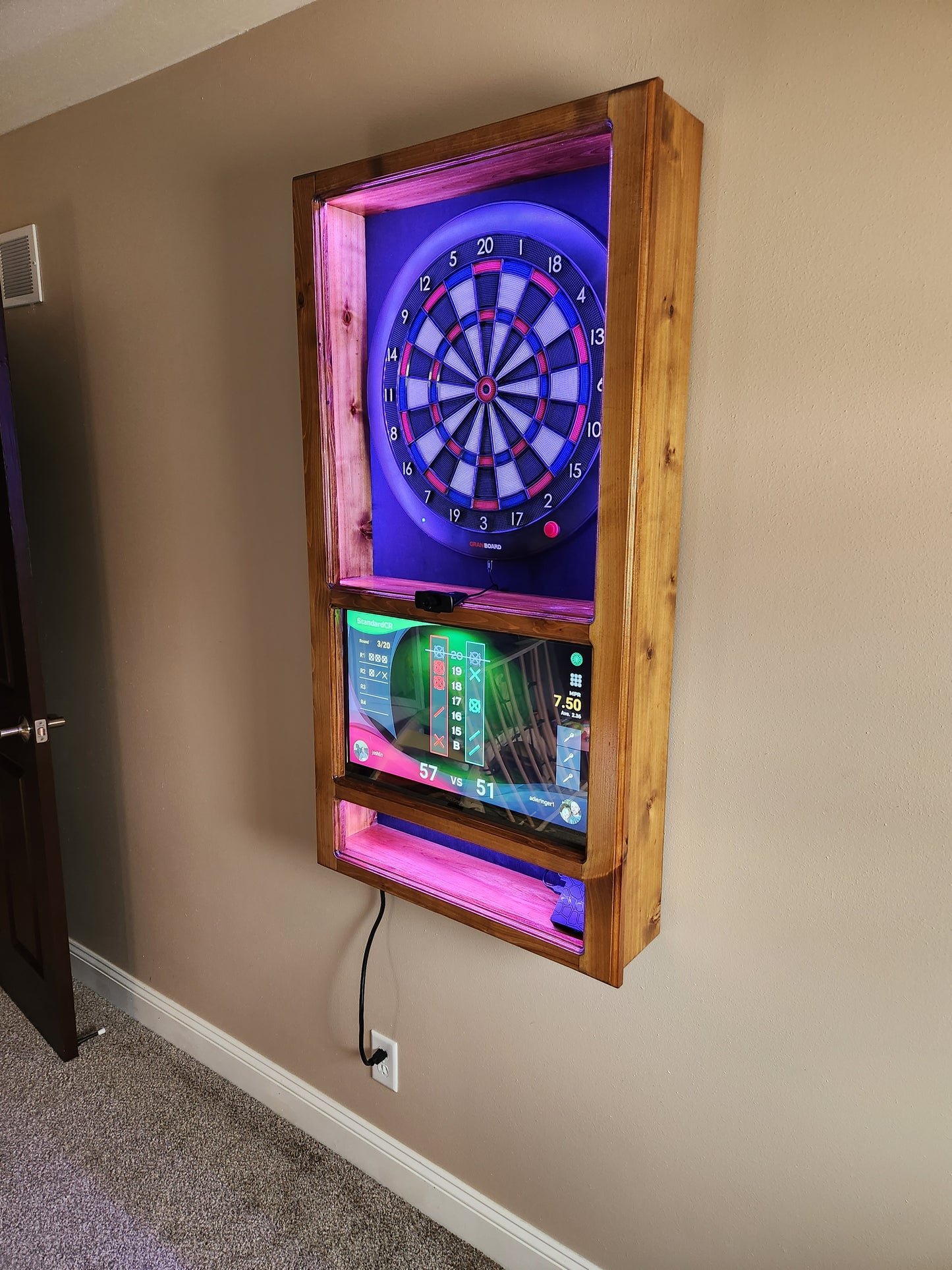 Maverick Dart Board Cabinet