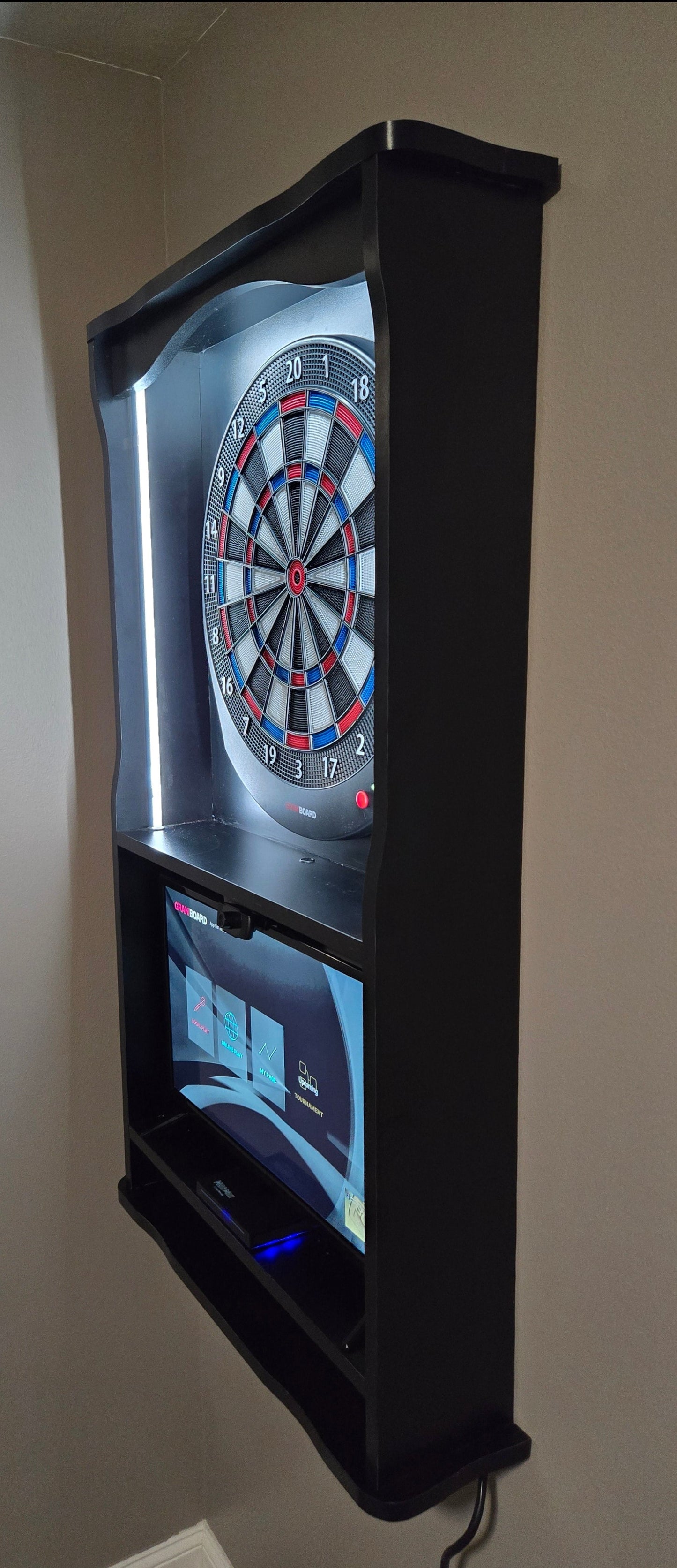 Simple Dart Board Cabinet