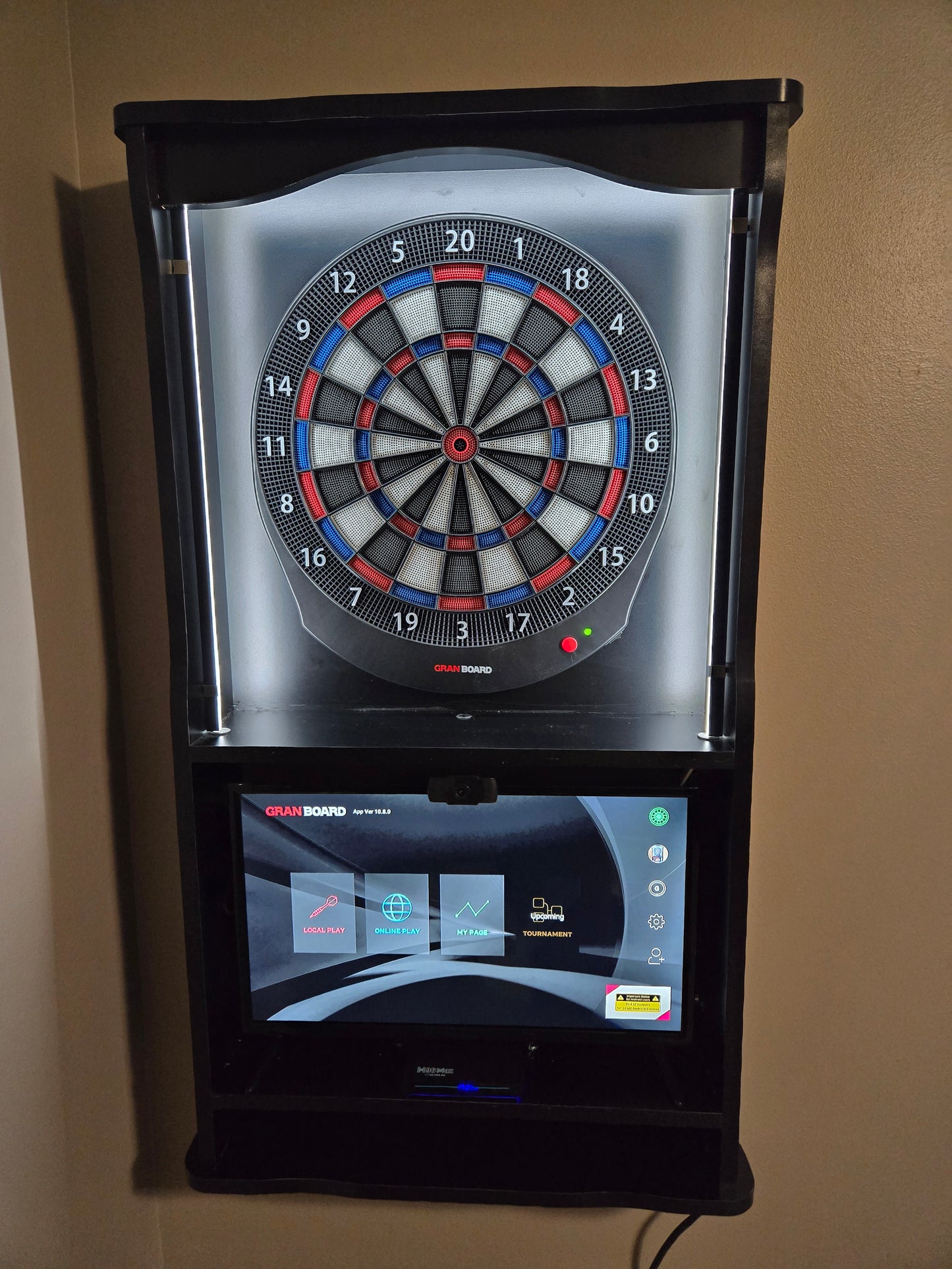 Simple Dart Board Cabinet