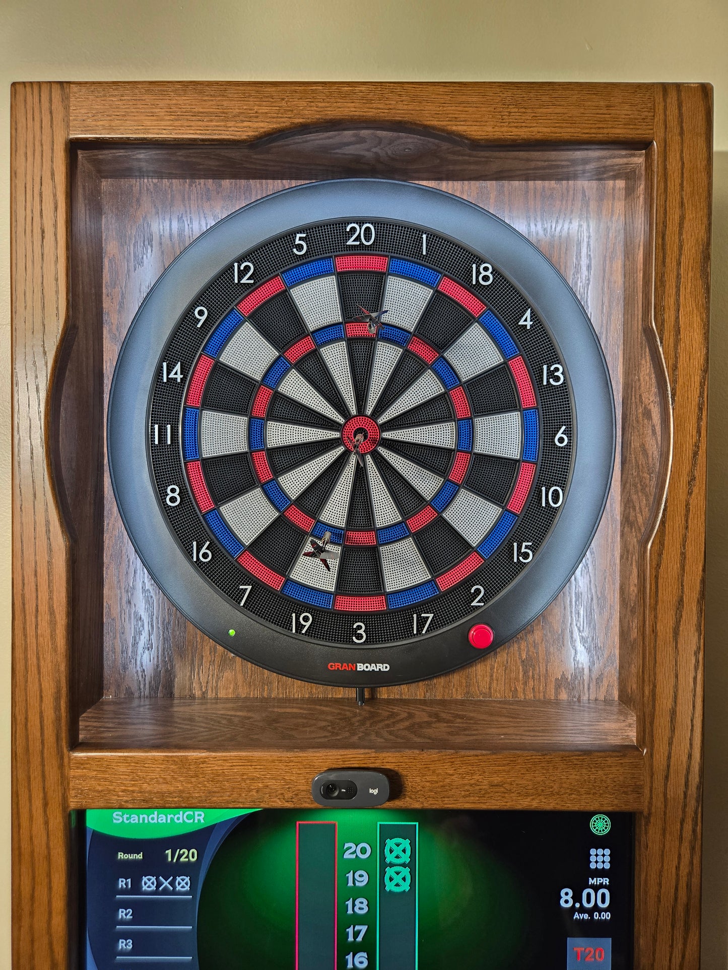 dart cabinet, alpha, dart board, granboard, custom made dart board