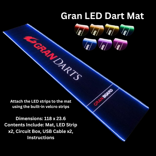 Gran Led Dart Mat