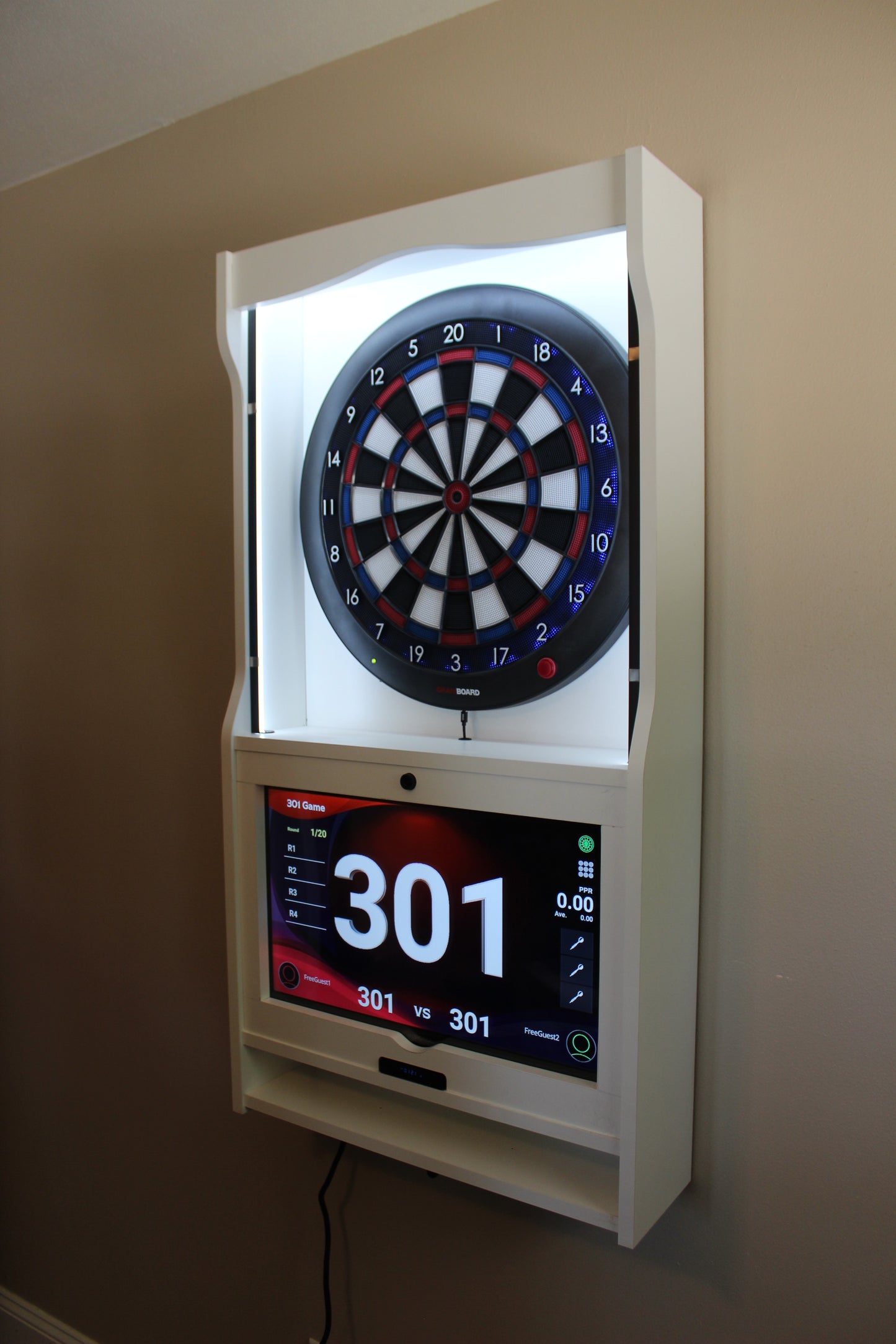 Rebel Dart Board Cabinet