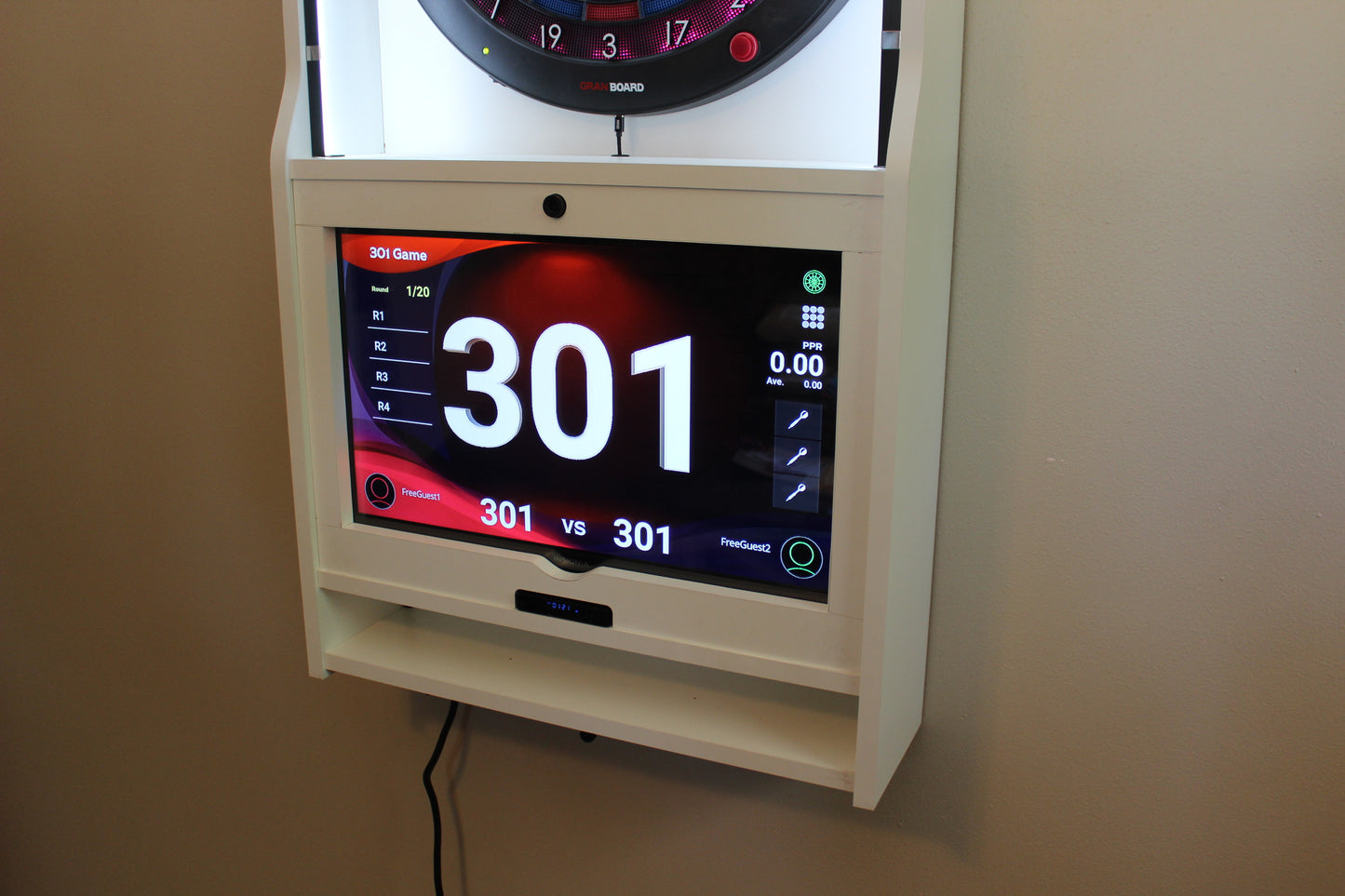 Rebel Dart Board Cabinet