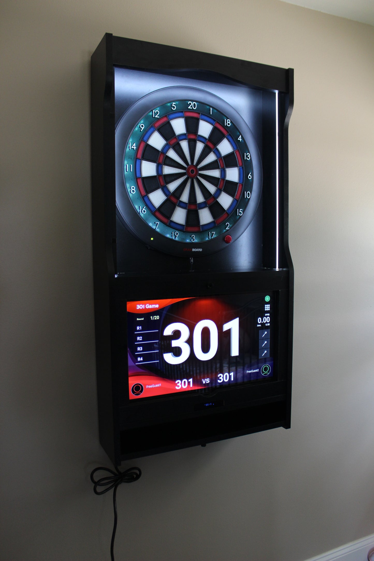 Rebel Dart Board Cabinet