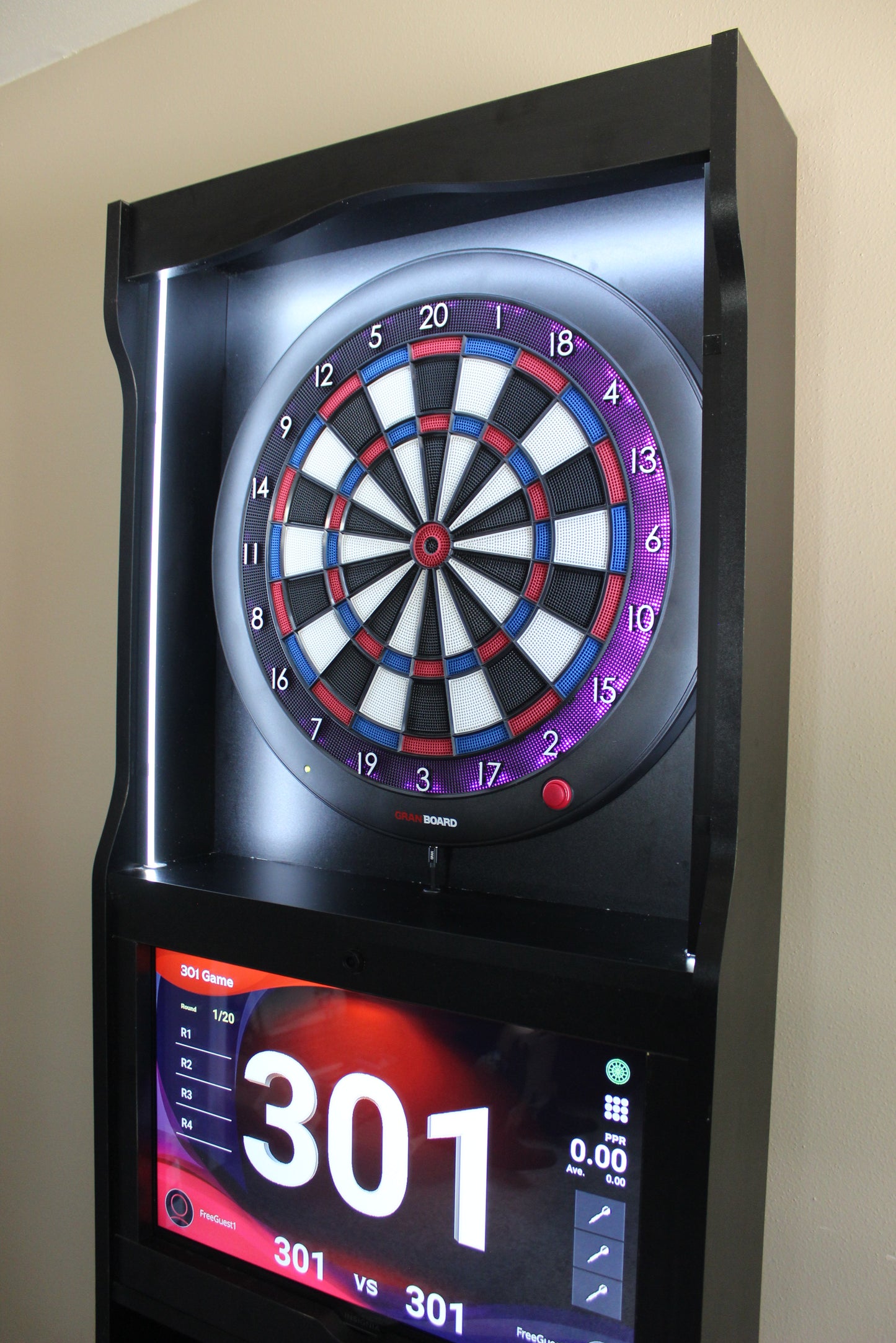 Rebel Dart Board Cabinet
