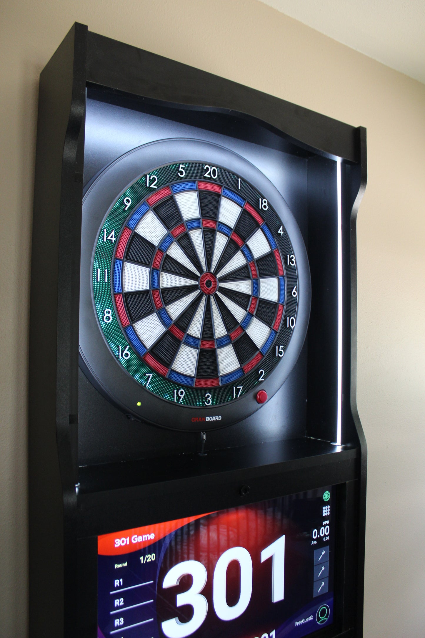 Rebel Dart Board Cabinet