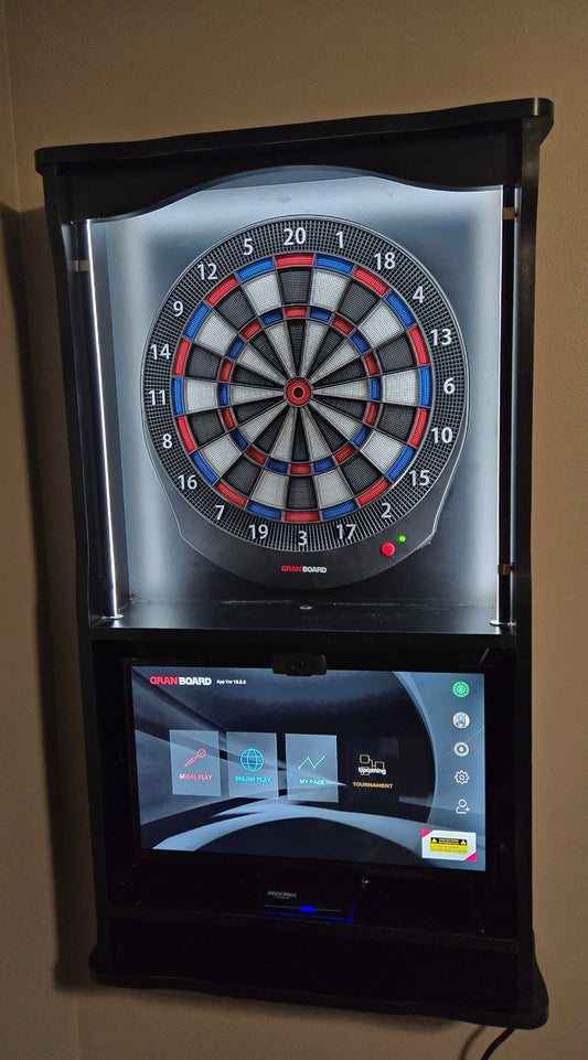 Simple Dart Board Cabinet