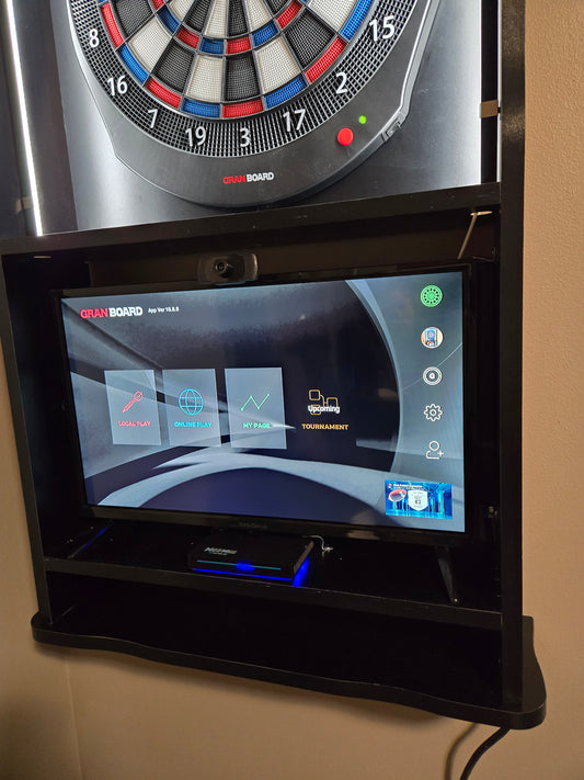 Simple Dart Board Cabinet